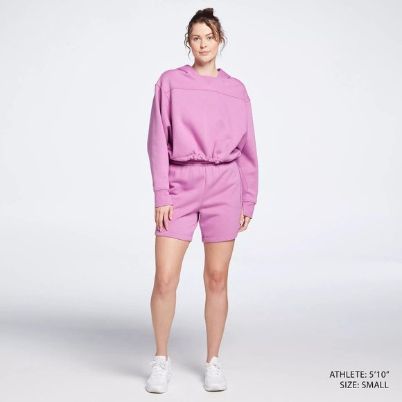 DSG X TWITCH + ALLISON Women's Long Fleece Shorts NWT - Picture 3 of 5